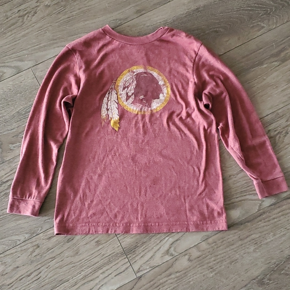 Boys Washington Redskins long sleeve